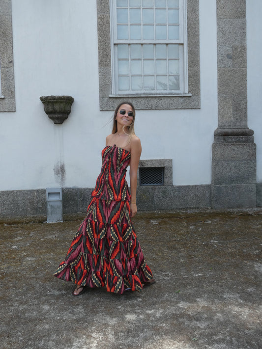 Vestido Zigzag