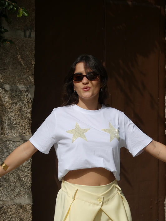 T-shirt Estrela Amarela