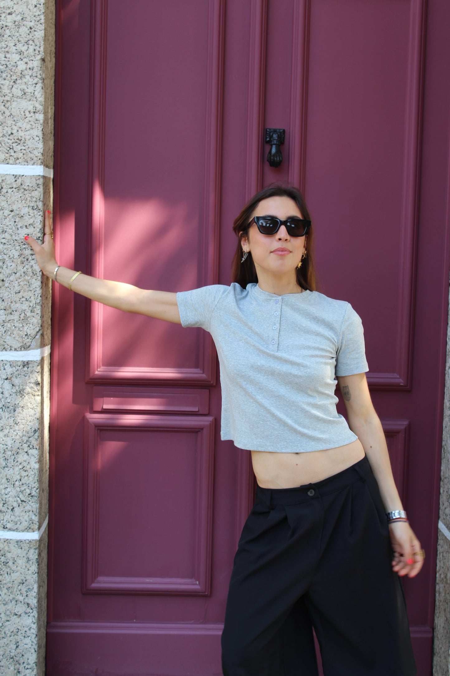Camisola Cinza